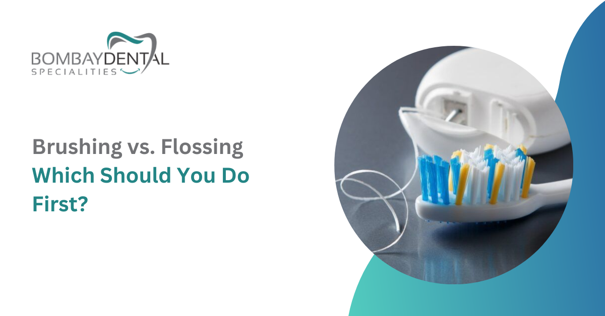 Brushing vs. Flossing: Which Should You Do First?